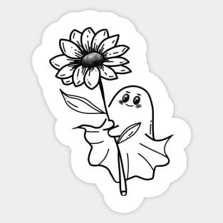 Happy Ghost Sticker
